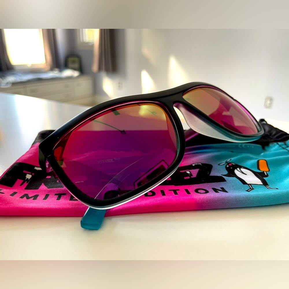 VonZipper Frosteez Limited Edition Black/Blue/Pink Sunglasses